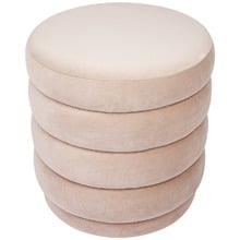 Elbert Velvet Footstool